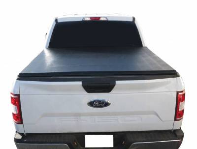Black Horse Off Road - Premier Soft Tonneau Cover-Black-2019-2027 Ford Ranger|Black Horse Off Road - Image 3