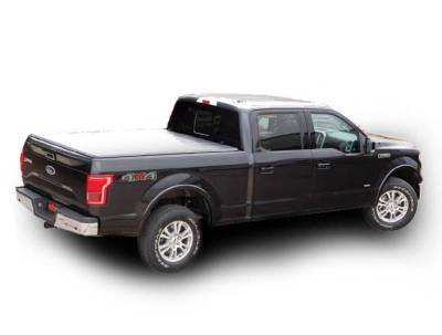 Black Horse Off Road - Premier Soft Tonneau Cover-Black-1999-2027 Ford F-250/F-350/F-450 Super Duty|Black Horse Off Road - Image 4