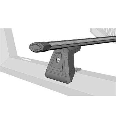 Black Horse Off Road - Vigor Cross Bar-Black-2020-2026 Jeep Gladiator|Black Horse Off Road - Image 5