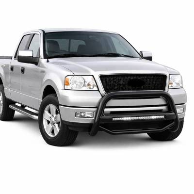 Black Horse Off Road - Max Beacon Bull Bar-Black-1997-2002 Expedition/1998-2002 Navigator/1999-2007 F-250 Super Duty/1997-2003 F-150|Black Horse Off Road - Image 4