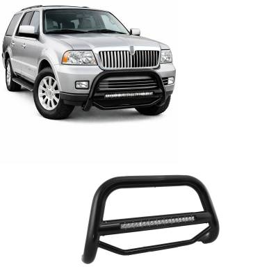 Max Beacon Bull Bar-Black-2003-2017 Ford Expedition-Lincoln Navigator/2004-2026 Ford F-150/2022-2025 Ford F-150 Lightning|Black Horse Off Road