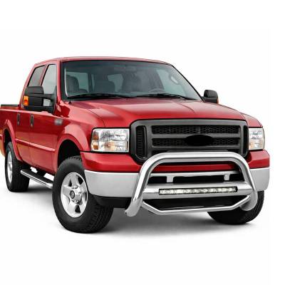Black Horse Off Road - Max Beacon Bull Bar-Stainless Steel-1997-2002 Expedition/1998-2002 Navigator/1999-2004 Ford F-150/1999-2007 F-250 Super Duty|Black Horse Off Road - Image 4