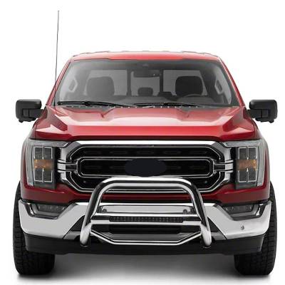 Black Horse Off Road - Max Beacon Bull Bar-Stainless Steel-2003-2017 Ford Expedition-Lincoln Navigator/2004-2026 Ford F-150/2022-2025 Ford F-150 Lightning|Black Horse Off Road - Image 4