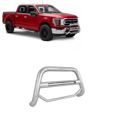 Max Beacon Bull Bar-Stainless Steel-2003-2017 Ford Expedition-Lincoln Navigator/2004-2026 Ford F-150/2022-2025 Ford F-150 Lightning|Black Horse Off Road