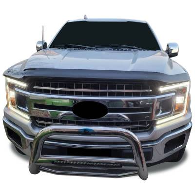 Black Horse Off Road - Max Beacon Bull Bar-Stainless Steel-2003-2017 Ford Expedition-Lincoln Navigator/2004-2026 Ford F-150/2022-2025 Ford F-150 Lightning|Black Horse Off Road - Image 7