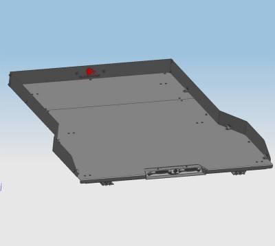 Black Horse Off Road - Slide Tray-Textured Black-2015-2026 Ford F-150/2009-2024 Dodge Ram 1500/2015-2024 Silverado 1500/2014-2026 Toyota Tundra|Black Horse Off Road - Image 5