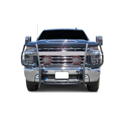 Black Horse Off Road - Grille Guard Kit-Black-2020-2023 Chevrolet Silverado 2500 HD-3500 HD|Black Horse Off Road - Image 4