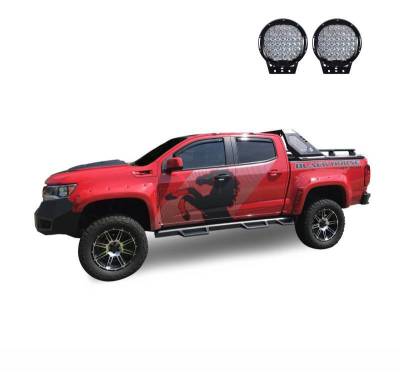Black Horse Off Road - Vigor Roll Bar W/ Cross Bar Kit-Black-2015-2026 Chevrolet Colorado-GMC Canyon|Black Horse Off Road - Image 11