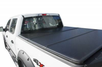 Black Horse Off Road - Apex Hard Tri-Fold Tonneau Cover-Black-2015-2027 Ford F-150|Black Horse Off Road - Image 5
