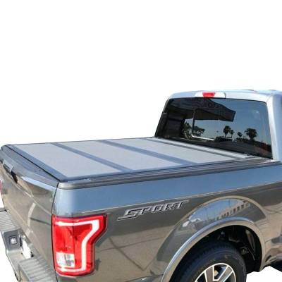 Black Horse Off Road - Apex Hard Tri-Fold Tonneau Cover-Black-2015-2027 Ford F-150|Black Horse Off Road - Image 4