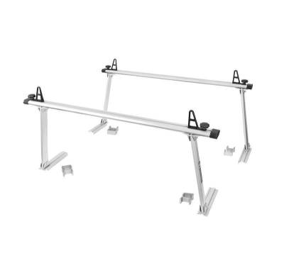 Black Horse Off Road - Summit Commercial Ladder Bed Rack-Silver-Trucks|Black Horse Off Road - Image 6