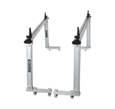 Black Horse Off Road - Summit Commercial Ladder Bed Rack-Silver-Trucks|Black Horse Off Road - Image 7