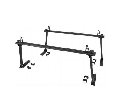 Black Horse Off Road - Summit Commercial Ladder Bed Rack-Black-Trucks|Black Horse Off Road - Image 2
