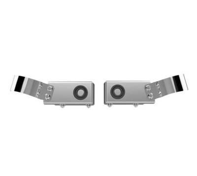 Black Horse Off Road - Grille Guard Sensor-Stainless Steel-2021-2026 Ford F-150/2019-2026  Silverado 1500/2020-2026  Silverado 2500 HD/2020-2026  Silverado 3500 HD/2019-2026 Ram 1500/2019-2026 Ram 2500/2019-2026 Ram 3500/2021-2026 Ford Bronco|Black Horse Off Road - Image 2