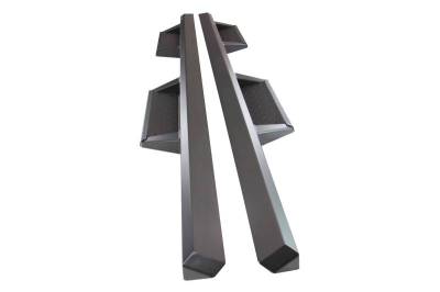 Black Horse Off Road - Impact Heavy Duty Drop Side Steps-Black-2021-2026 Ford Bronco|Black Horse Off Road - Image 13