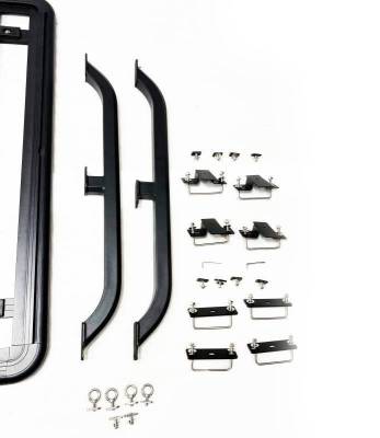 Black Horse Off Road - Spike Cargo Platform Side Rail-Black-Universal|Black Horse Off Road - Image 4