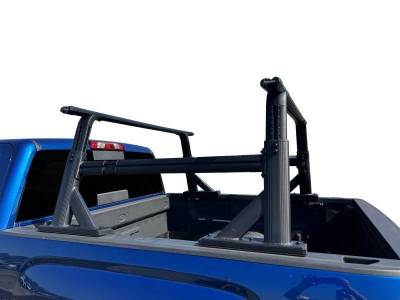 Black Horse Off Road - Spike Adjustable Bed Rack-Black-Universal|Black Horse Off Road - Image 13