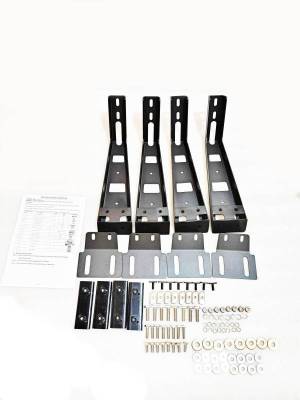 Black Horse Off Road - Spike Stationary Cargo Platform System for Midsize Trucks-Black-2005-2024 Colorado/2005-2024 Frontier/2005-2024 Ranger/2005-2026 Tacoma/2019-2024 Gladiator|Black Horse Off Road - Image 4