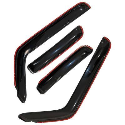 Black Horse Off Road - Rain Guards-Smoke-2021-2025 Cadillac Escalade ESV-Suburban-GMC Yukon XL|Black Horse Off Road - Image 5