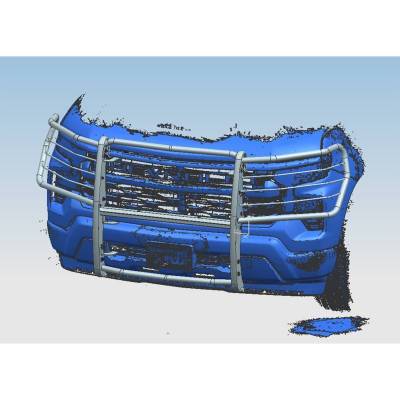 Black Horse Off Road - Grille Guard-Stainless Steel-2022-2026 Chevrolet Silverado 1500|Black Horse Off Road - Image 4