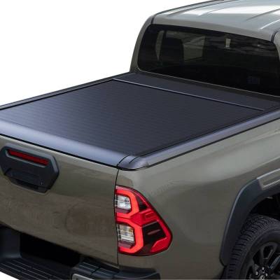 Black Horse Off Road - E-Roller Retractable Tonneau Cover-Black-2016-2027 Toyota Tacoma|Black Horse Off Road - Image 13