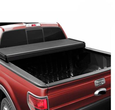 Black Horse Off Road - Apex Hard Tri-Fold Tonneau Cover-Black-2007-2027 Toyota Tundra|Black Horse Off Road - Image 5