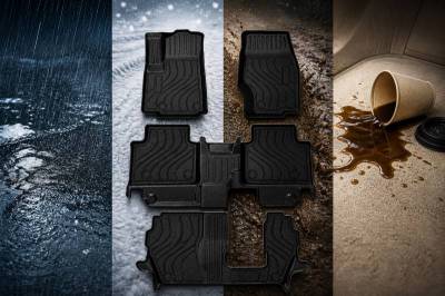 Black Horse Off Road - Totaliner Heavy Duty Floor Liner-Black-2022-2024 Jeep Grand Cherokee L|Black Horse Off Road - Image 9