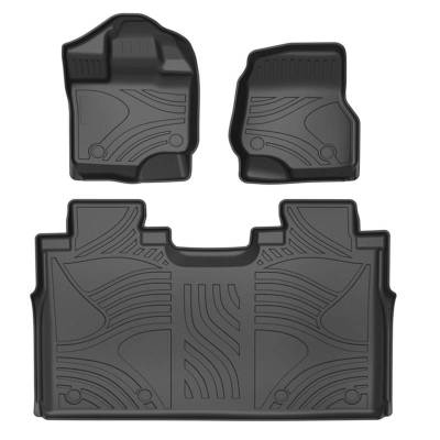 Black Horse Off Road - Totaliner Heavy Duty Floor Liner-Black-2015-2022 Ford F-150|Black Horse Off Road - Image 2