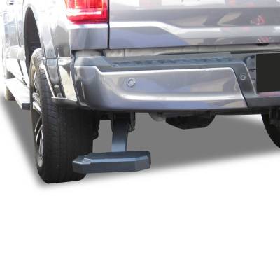 Black Horse Off Road - Retractable Truck Bed Corner Step-Black-2021-2026 Ford F-150/2022-2026 Ford F-150 Lightning EV|Black Horse Off Road - Image 5