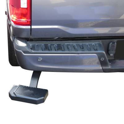 Black Horse Off Road - Retractable Truck Bed Corner Step-Black-2021-2026 Ford F-150/2022-2026 Ford F-150 Lightning EV|Black Horse Off Road - Image 4