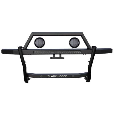 Rambler Grille Guard Kit-Black-2024-2026 Toyota Tacoma|Black Horse Off Road