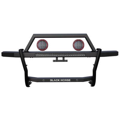 Rambler Grille Guard Kit-Black-2024-2026 Toyota Tacoma|Black Horse Off Road