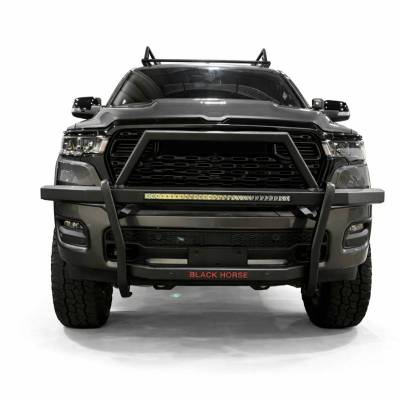 Black Horse Off Road - Rambler Grille Guard Kit-Black-2019-2025 Ram 1500|Black Horse Off Road - Image 14