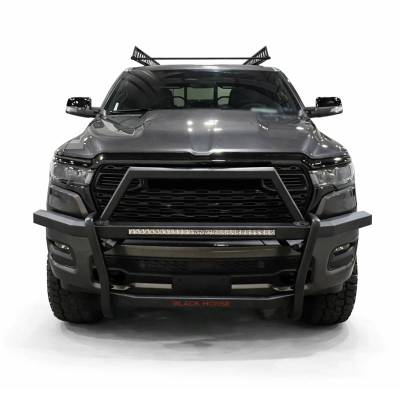 Black Horse Off Road - Rambler Grille Guard Kit-Black-2019-2025 Ram 1500|Black Horse Off Road - Image 18