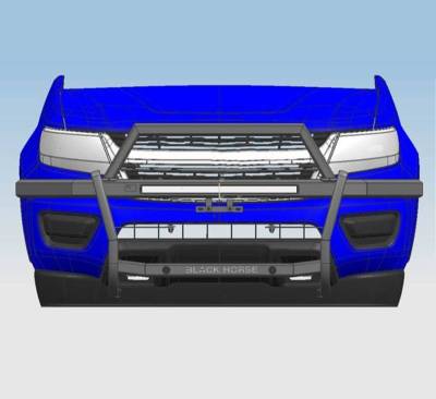 Black Horse Off Road - Rambler Grille Guard Kit-Black-2022-2026 Toyota Tundra|Black Horse Off Road - Image 6