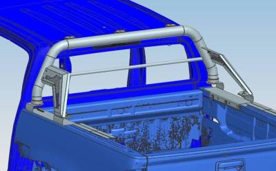 Black Horse Off Road - Forge Roll Bar-Black-2015-2026 Ford F-150/2013-2026 Ram 1500|Black Horse Off Road - Image 9