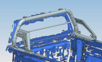 Black Horse Off Road - Forge Roll Bar-Black-2015-2026 Ford F-150/2013-2026 Ram 1500|Black Horse Off Road - Image 8